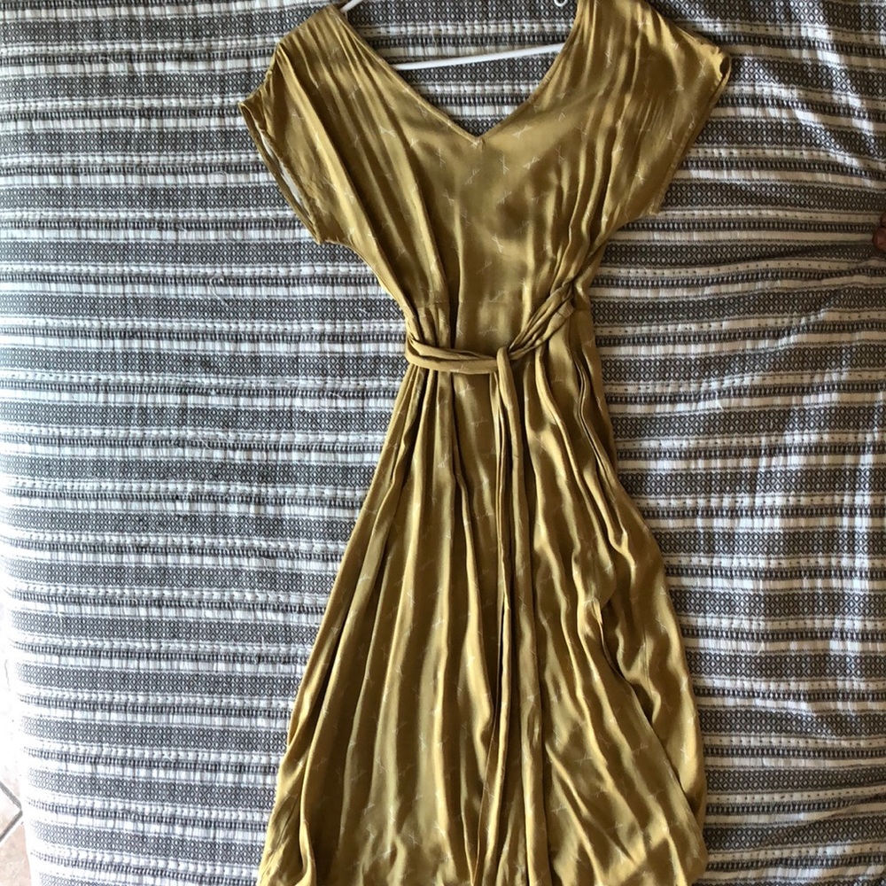 CJLA “Marnie” Dress in Mustard